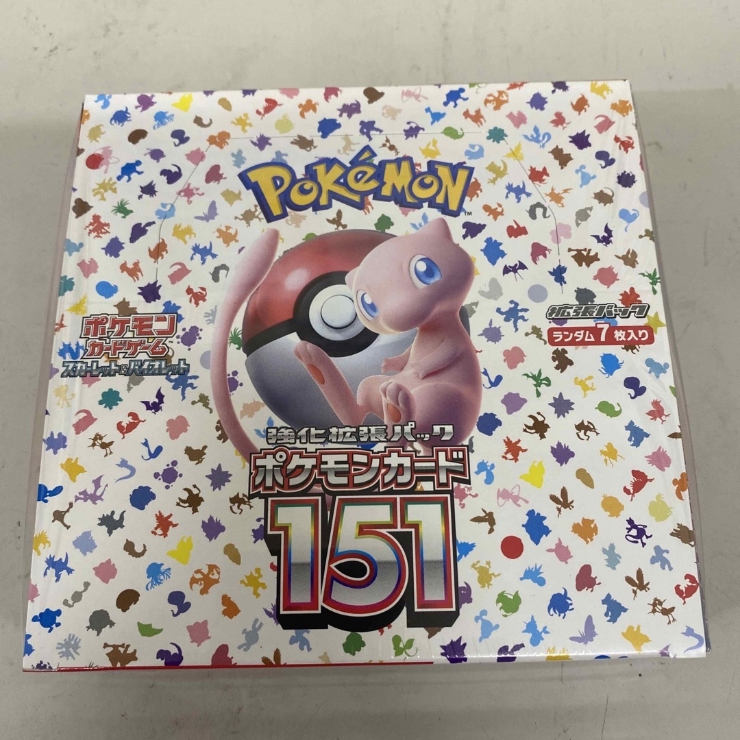 ポケモンカード151 シュリンク付　1box