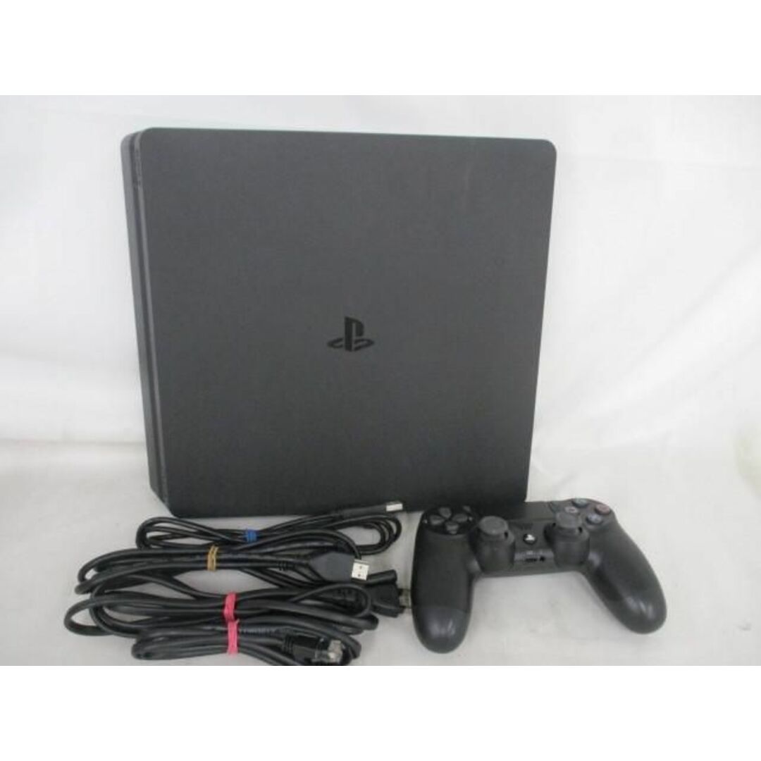 中古品 ゲーム PS4 本体 CUH-2200A ジェットブラック 500GB