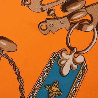 Hermes - 中古 エルメス スカーフ HERMES カレ90 シルク MORS et