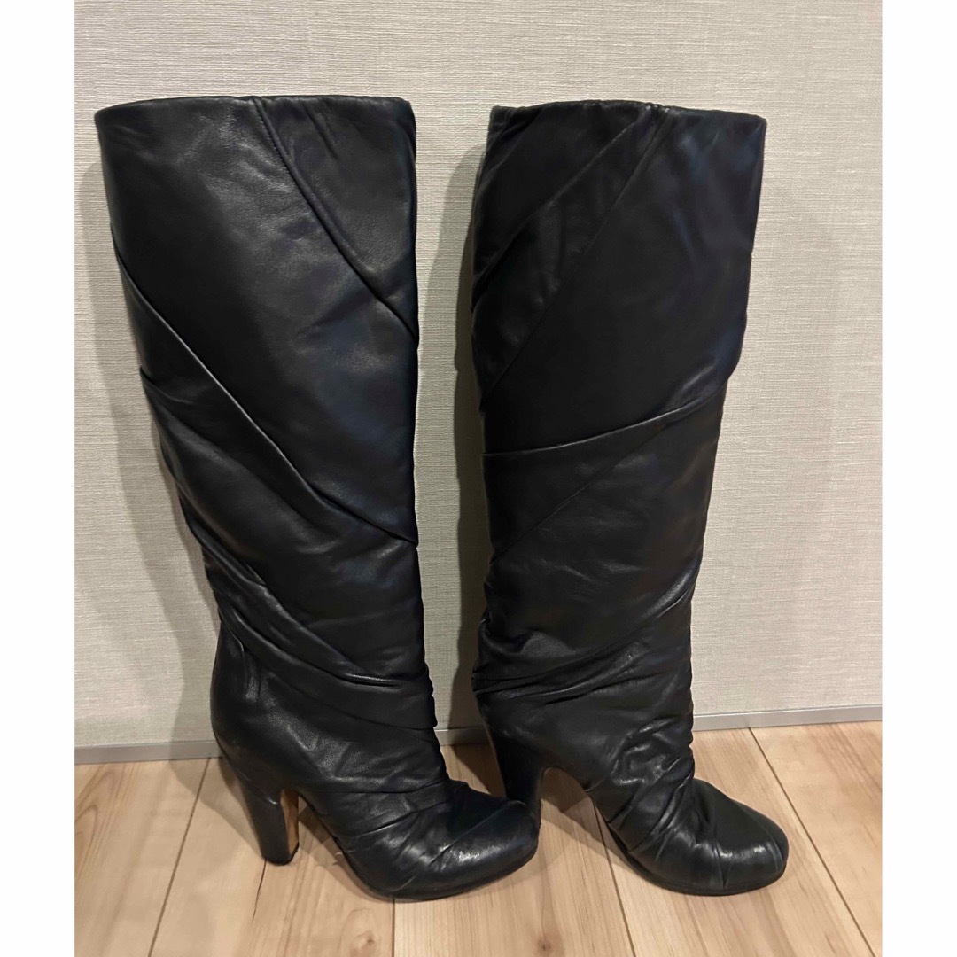 Maison Margiela メゾンマルジェラ レザー ロングブーツ 37