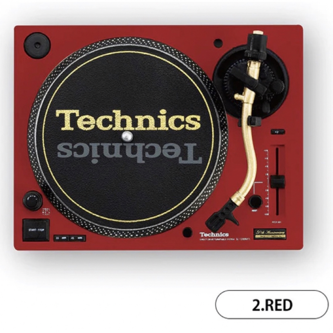 Technics(テクニクス)の送料込TECHNICS  SL-1200M7L BLACK&RED 楽器のDJ機器(ターンテーブル)の商品写真