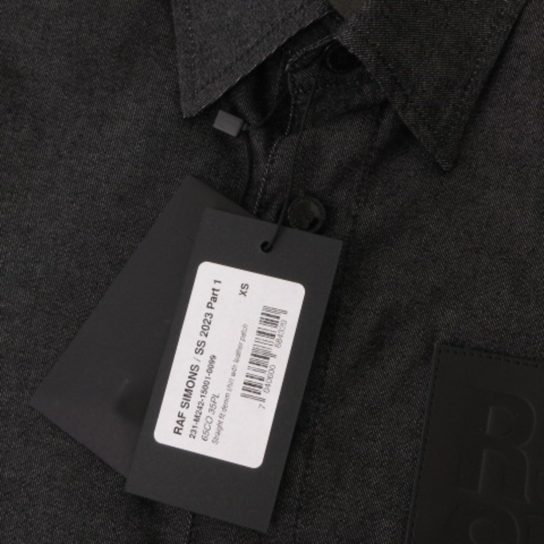 RAF SIMONS(ラフシモンズ)のラフシモンズ タグ付き 23SS デニムシャツ 231-M24  XS ☆AA★ メンズのトップス(シャツ)の商品写真