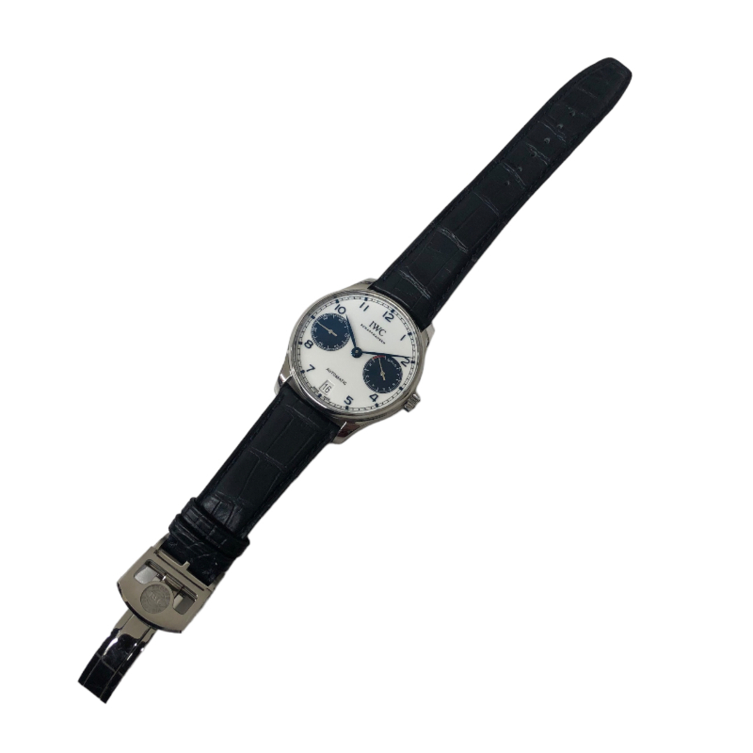 インターナショナルウォッチカンパニー IWC ポルトギーゼ　オートマチック　7デイズ IW500715 ホワイト ステンレススチール SS メンズ 腕時計