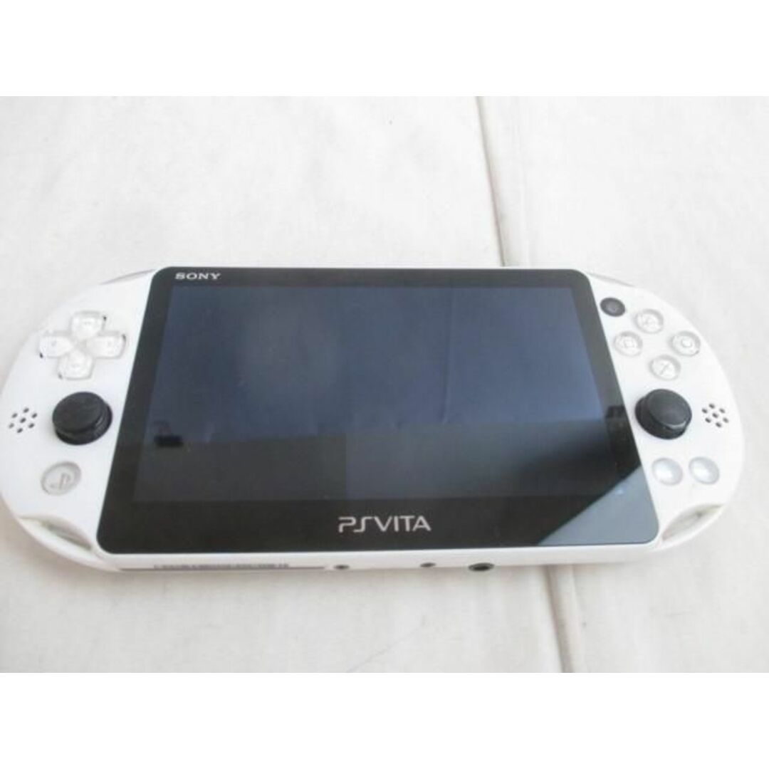 品 ゲーム PS Vita 本体 PCH-2000 ホワイト Wi-Fiモデル 動作確認済