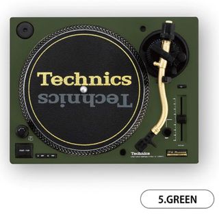 テクニクス(Technics)の送料込TECHNICS ミニチュアコレクション SL-1200M7L GREEN(ターンテーブル)