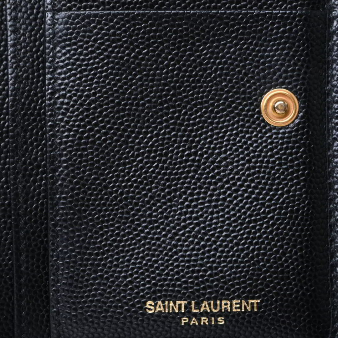Saint Laurent(サンローラン)のSaint Laurent Paris グレインド ジップ ウォレット レディースのファッション小物(財布)の商品写真