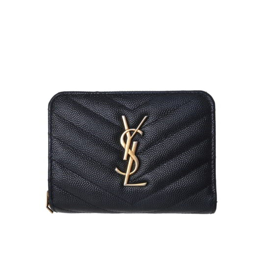 Saint Laurent(サンローラン)のSaint Laurent Paris グレインド ジップ ウォレット レディースのファッション小物(財布)の商品写真