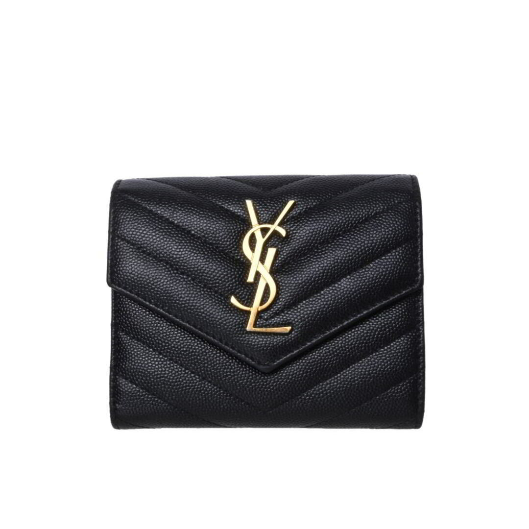 金具部分スレありSaint Laurent Paris  カサンドラ  ウォレット