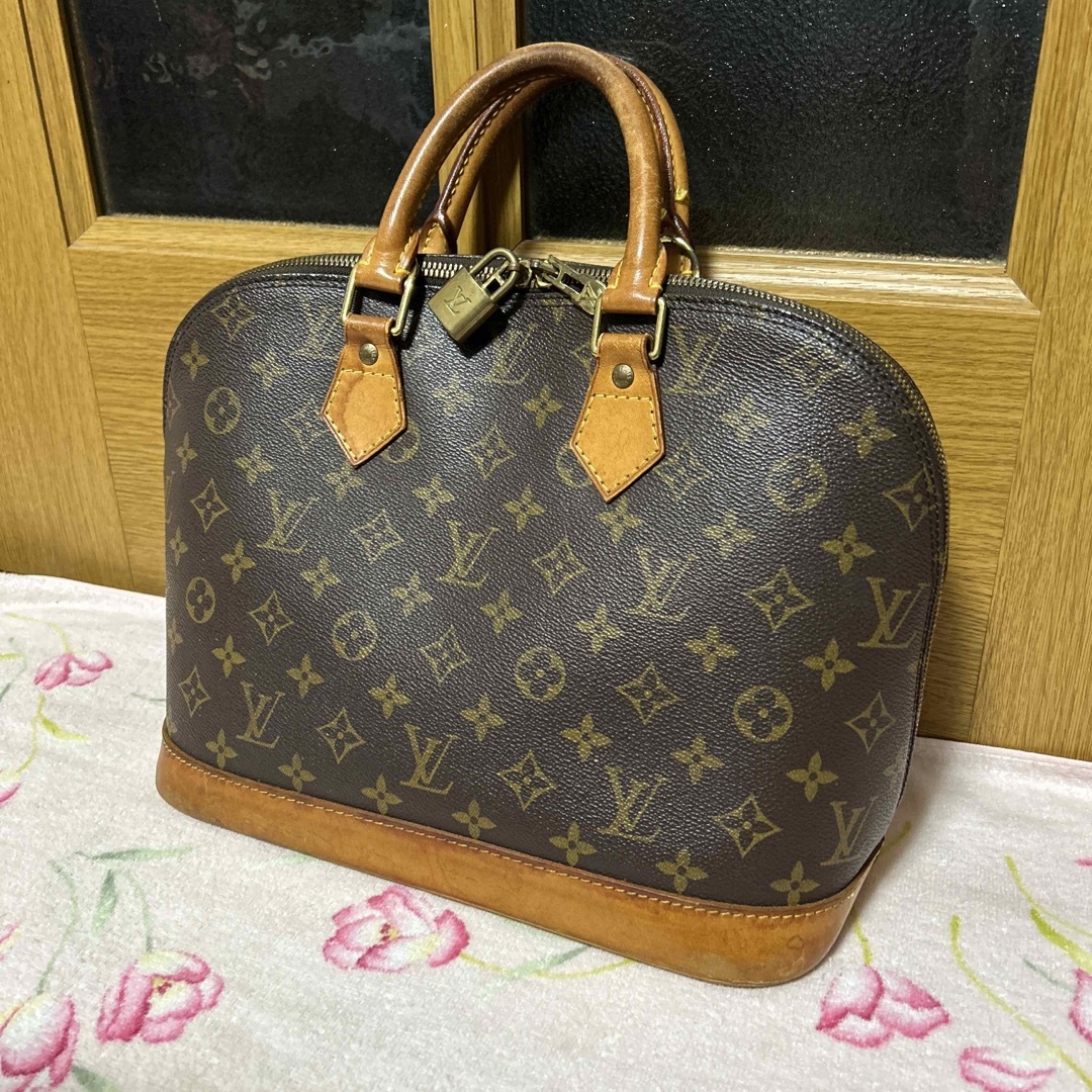 LOUIS VUITTON ルイヴィトン モノグラム アルマPM ハンドバッグ-
