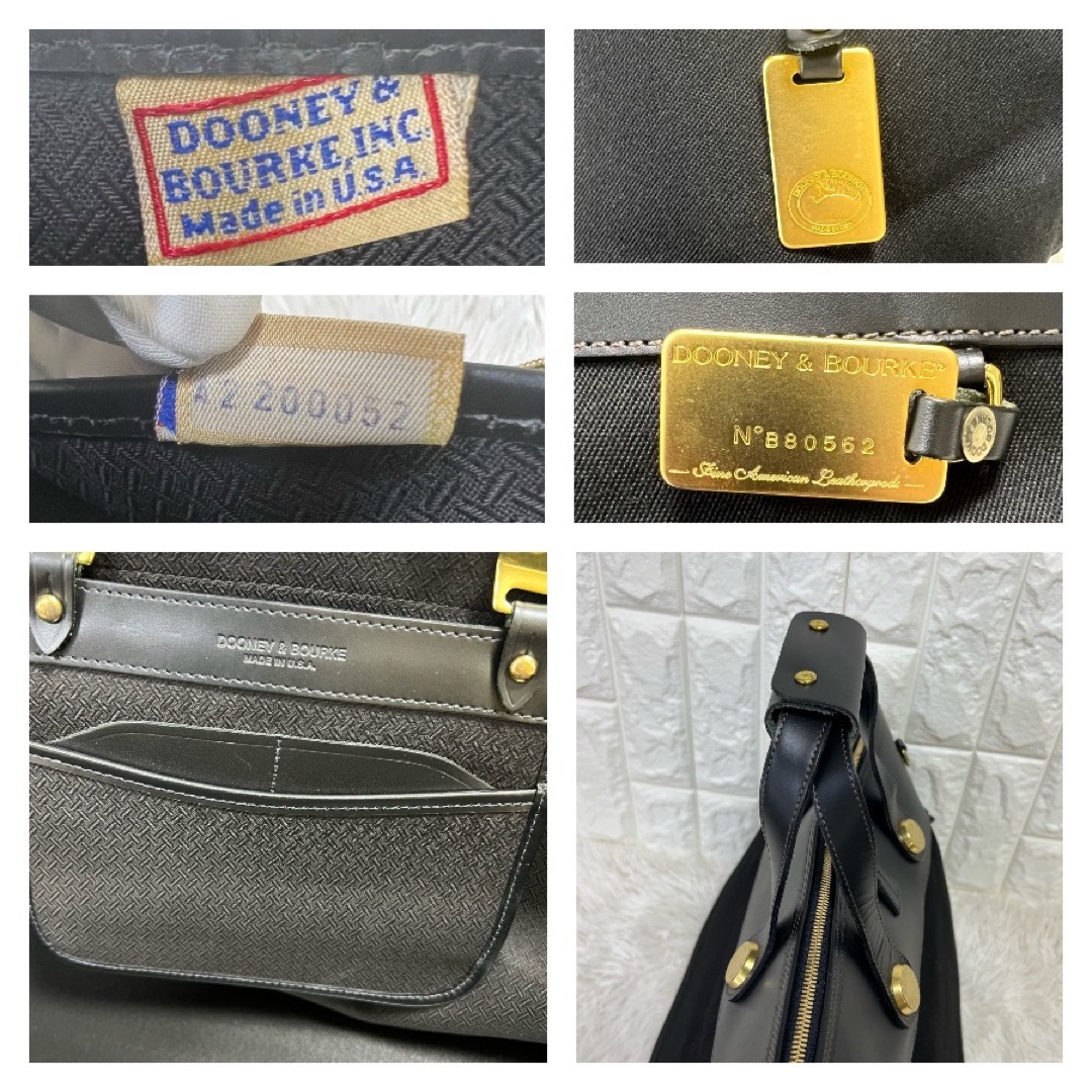 美品❤️DOONEY&BOURKE キャンバス×レザー　ボストンバッグ　旅行鞄