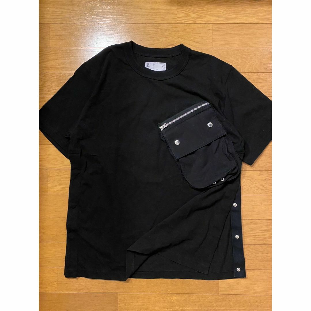 21SS sacai COTTON T-SHIRT ポケットTシャツTシャツ/カットソー(半袖/袖なし)