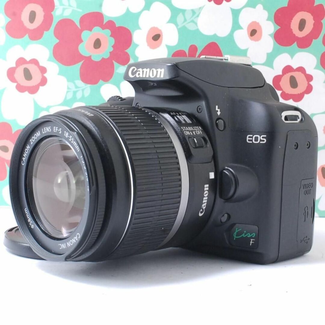 ❤️届いてすぐ使える❤️スマホに送れる❤Canon kiss Fレンズキット❤️-