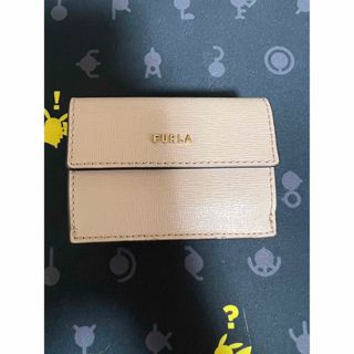 Furla - フルラ☆チェック柄レザーコンパクト財布 ピンク×ブラック 未 ...