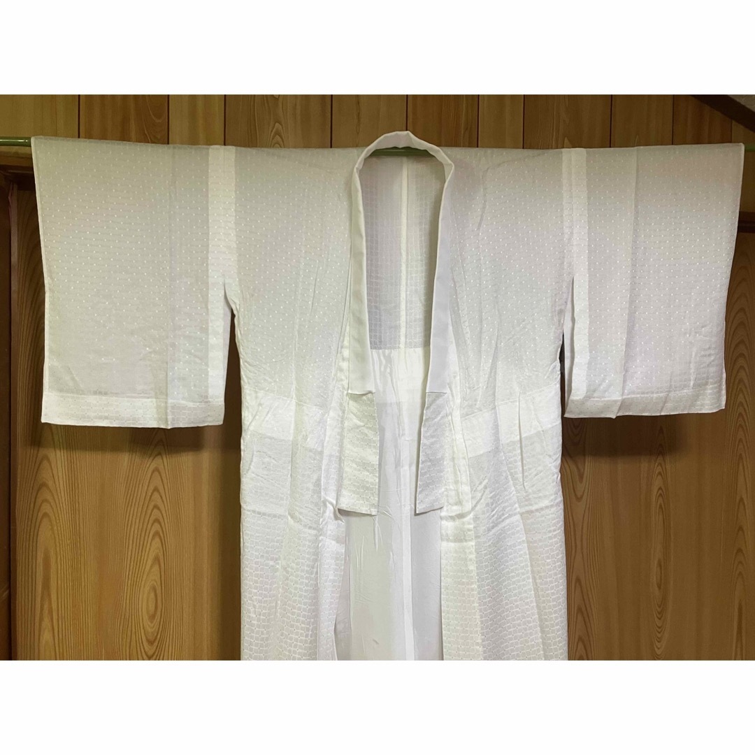 長襦袢 単衣 夏用 白 ホワイト 着物 襦袢 京都問屋 一彰 和装 下着 和服 1