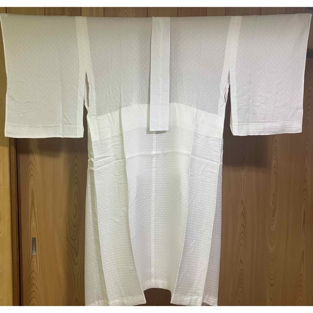 長襦袢 単衣 夏用 白 ホワイト 着物 襦袢 京都問屋 一彰 和装 下着 和服 4