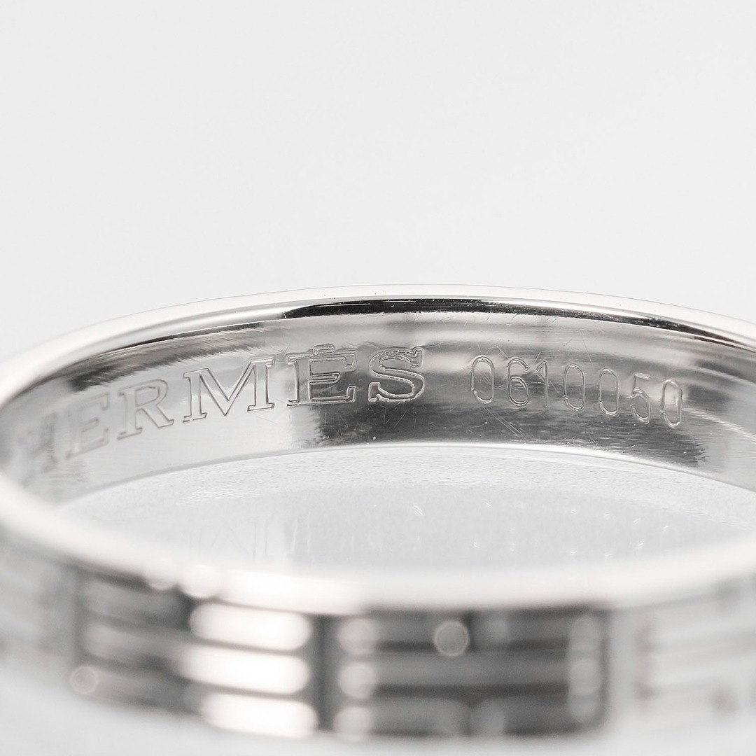 【超希少】HERMES SLIM BAND RING 18KWG