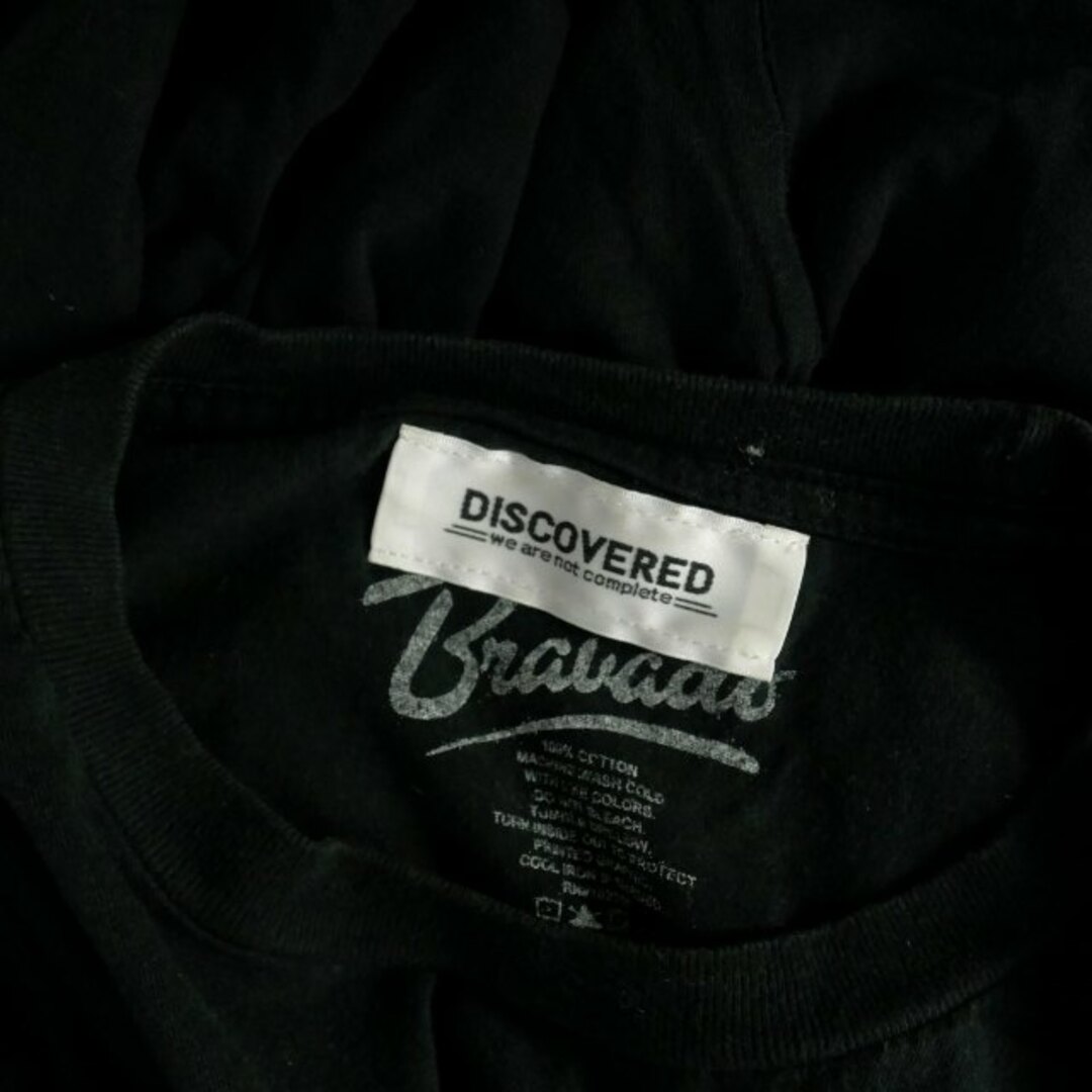 DISCOVERED(ディスカバード)のディスカバード DISCOVERED 再構築 ワイド バンドTシャツ L 黒 メンズのトップス(Tシャツ/カットソー(半袖/袖なし))の商品写真