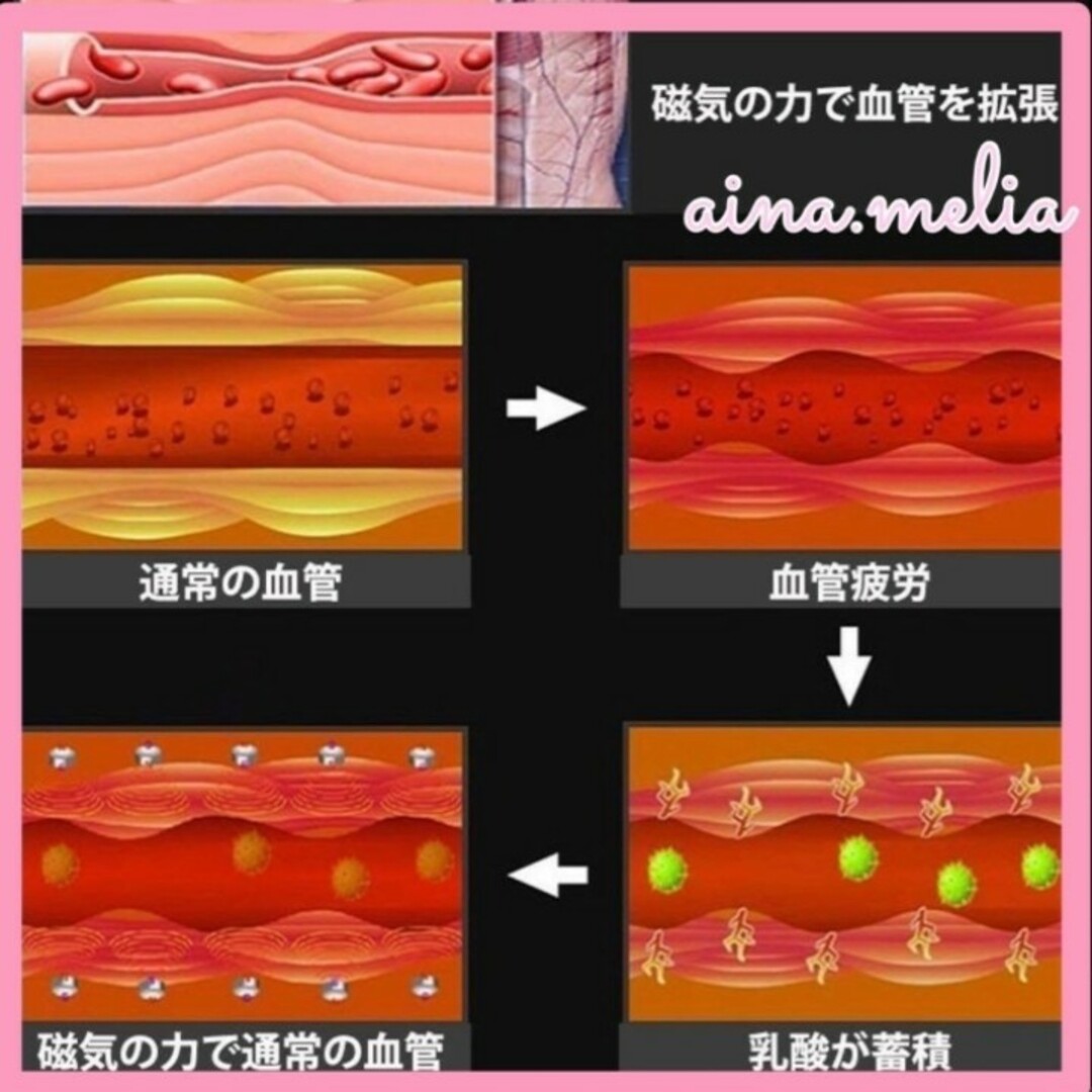 ダイエットリング  ピンクゴールド  新陳代謝  疲労軽減   いびき軽減 レディースのアクセサリー(リング(指輪))の商品写真