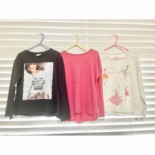 ネクスト(NEXT)のバラ売り可能 110cmサイズ相当 女の子長袖トップス3枚まとめて Tシャツ(Tシャツ/カットソー)