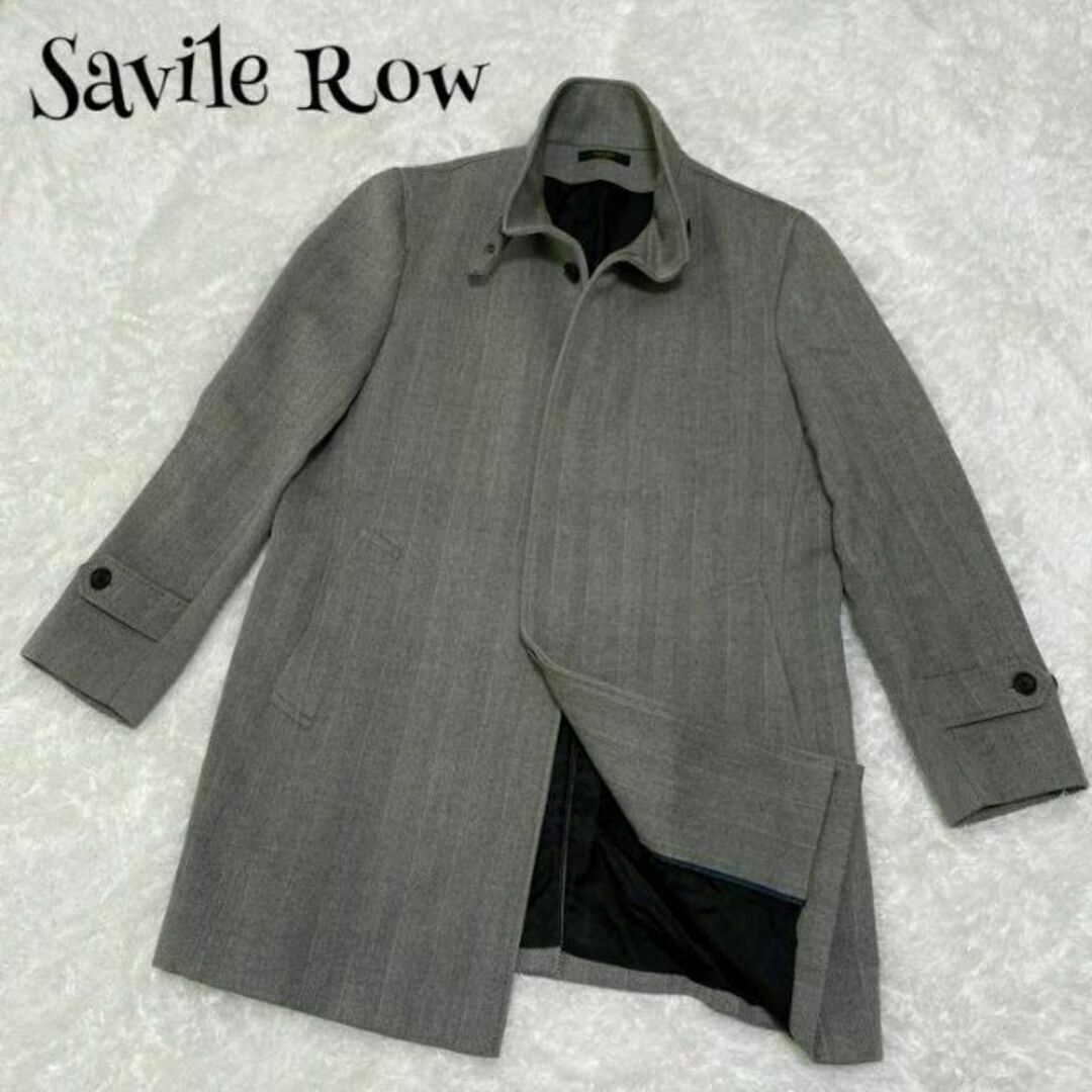 Savile Row ☆ ステンカラーコート COLOMBO生地 Lサイズ