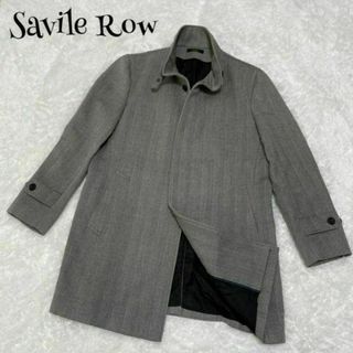 セヴィルロウ(Savile Row)のSavile Row ☆ ステンカラーコート COLOMBO生地 Lサイズ(ステンカラーコート)