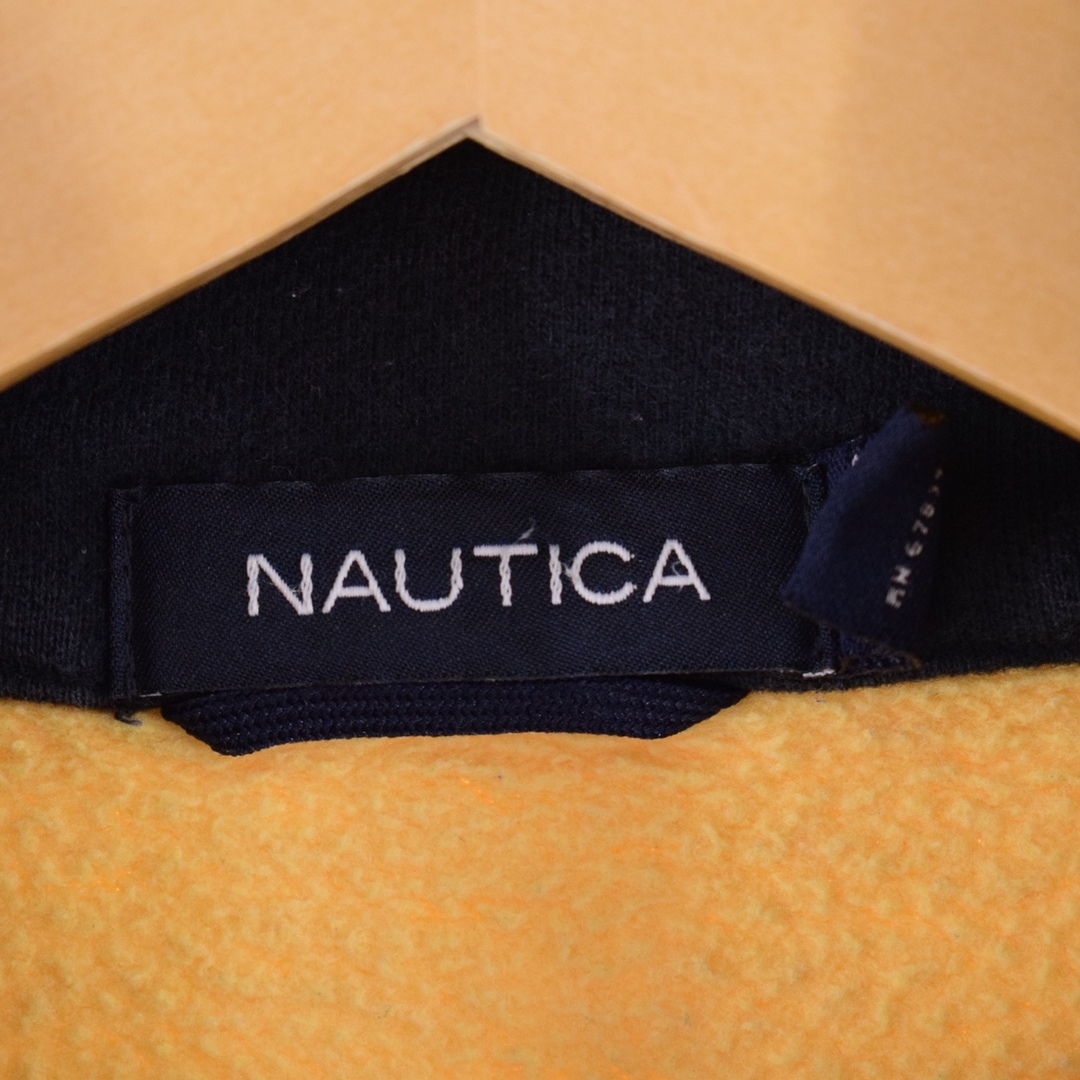 NAUTICA(ノーティカ)の古着 ノーティカ NAUTICA ハーフジップスウェットシャツ トレーナー メンズL /eaa330018 メンズのトップス(スウェット)の商品写真