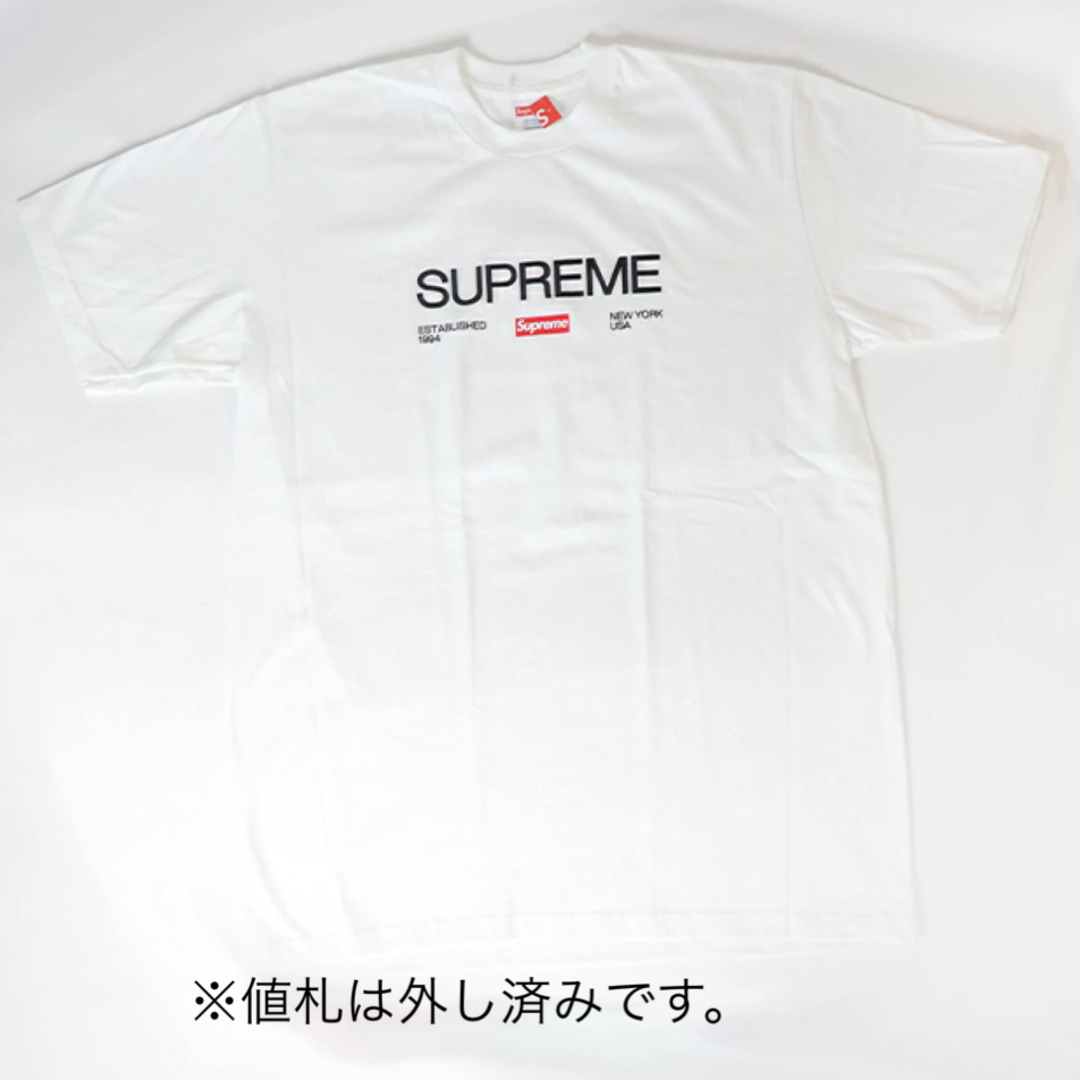 Supreme(シュプリーム)の【Supreme Est. 1994 Tee BOX LOGO】 メンズのトップス(Tシャツ/カットソー(半袖/袖なし))の商品写真