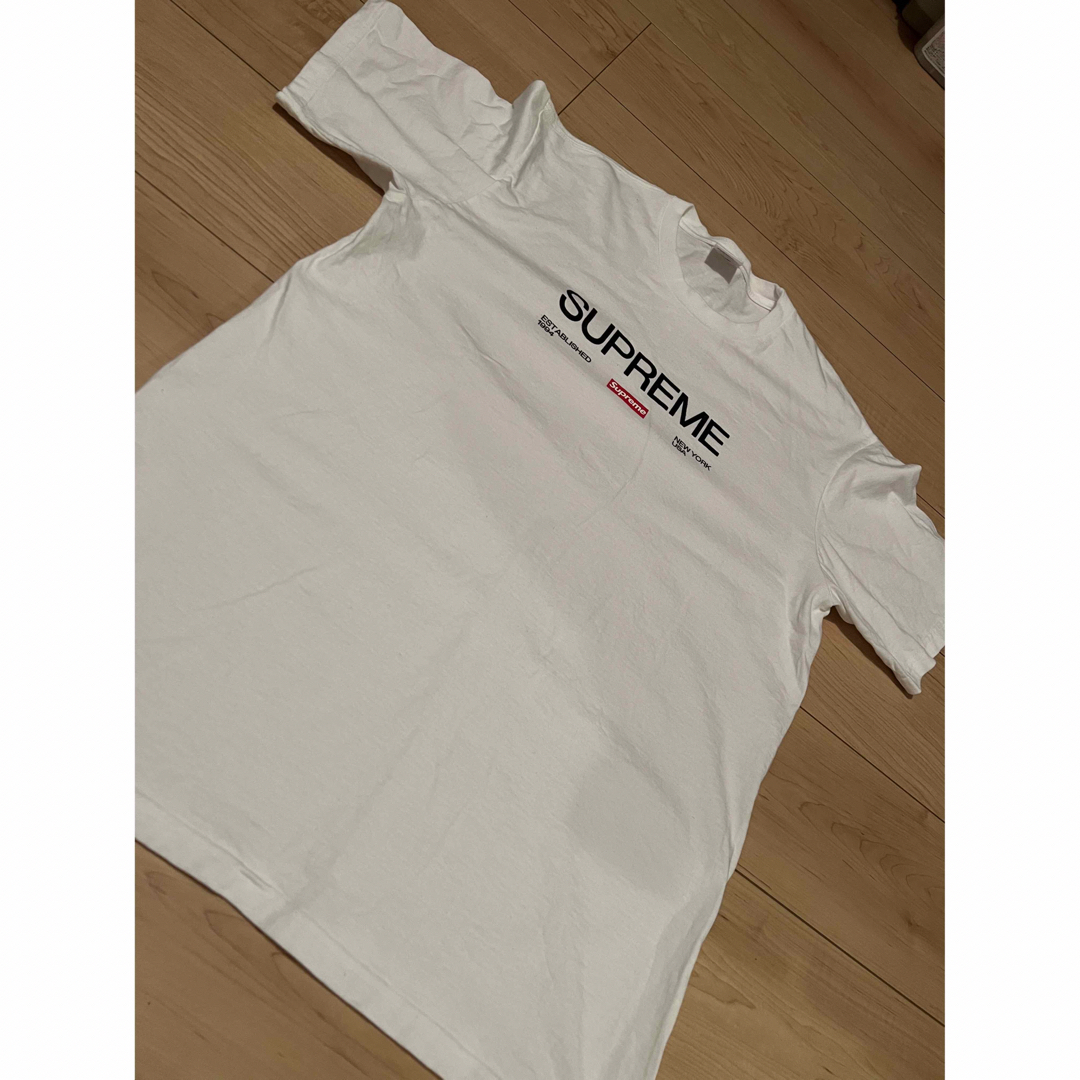 Supreme(シュプリーム)の【Supreme Est. 1994 Tee BOX LOGO】 メンズのトップス(Tシャツ/カットソー(半袖/袖なし))の商品写真