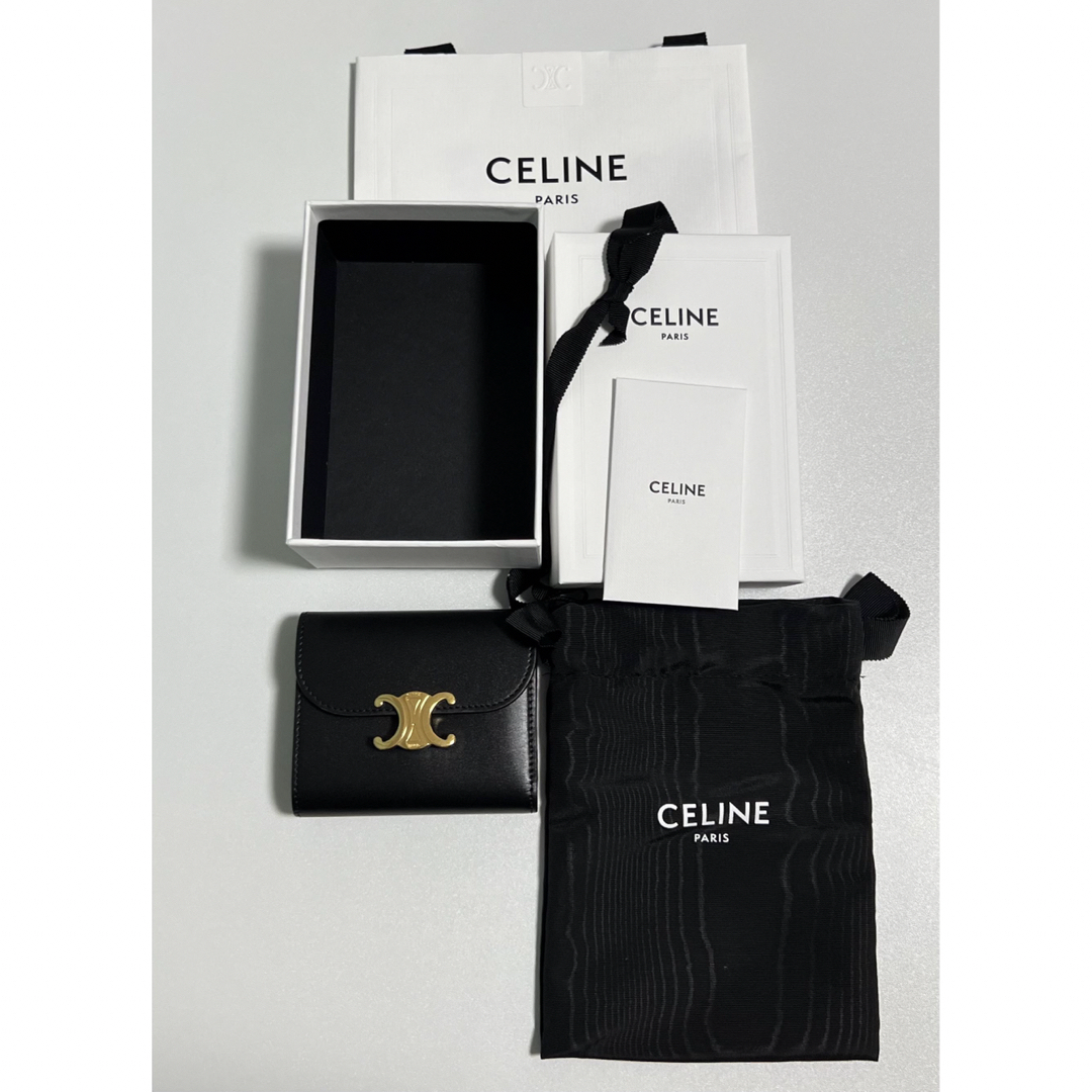 celine(セリーヌ)のセリーヌ　CELINE スモールウォレット　トリオンフ レディースのファッション小物(財布)の商品写真