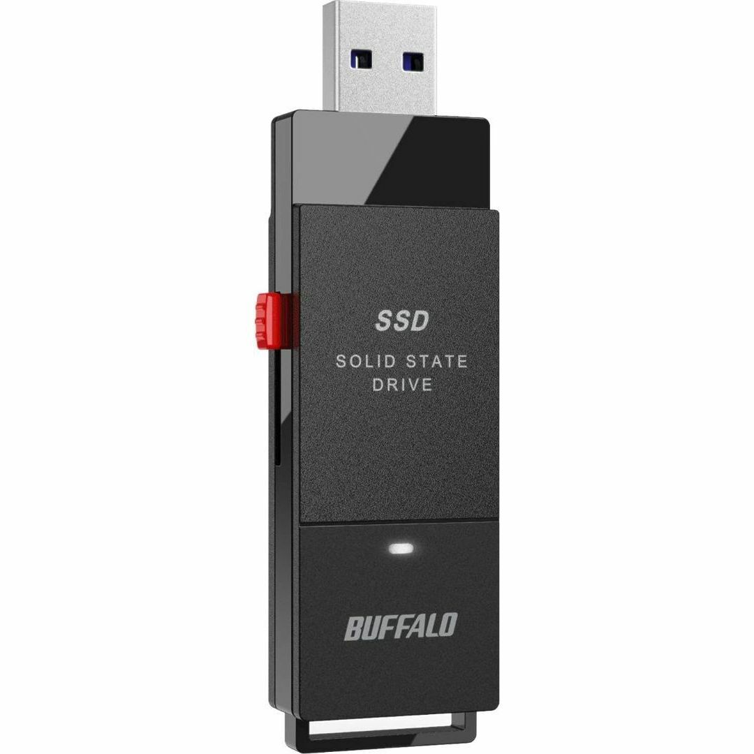 バッファロー SSD 外付け 1.0TBスマホ/家電/カメラ