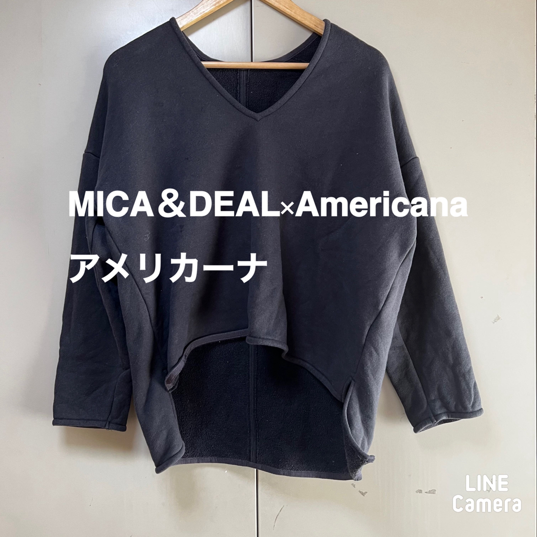 MICA＆DEAL×American スウェット　大人スウェット