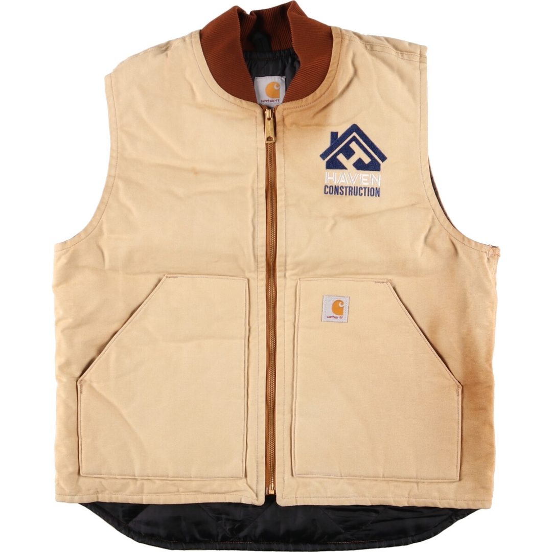 carhartt - 古着 カーハート Carhartt ダック地ベスト メンズM