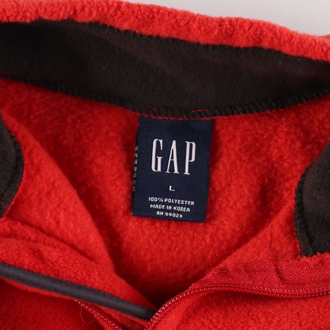 GAP(ギャップ)の古着 ギャップ GAP ハーフジップ フリースプルオーバー メンズL /eaa375264 メンズのジャケット/アウター(その他)の商品写真