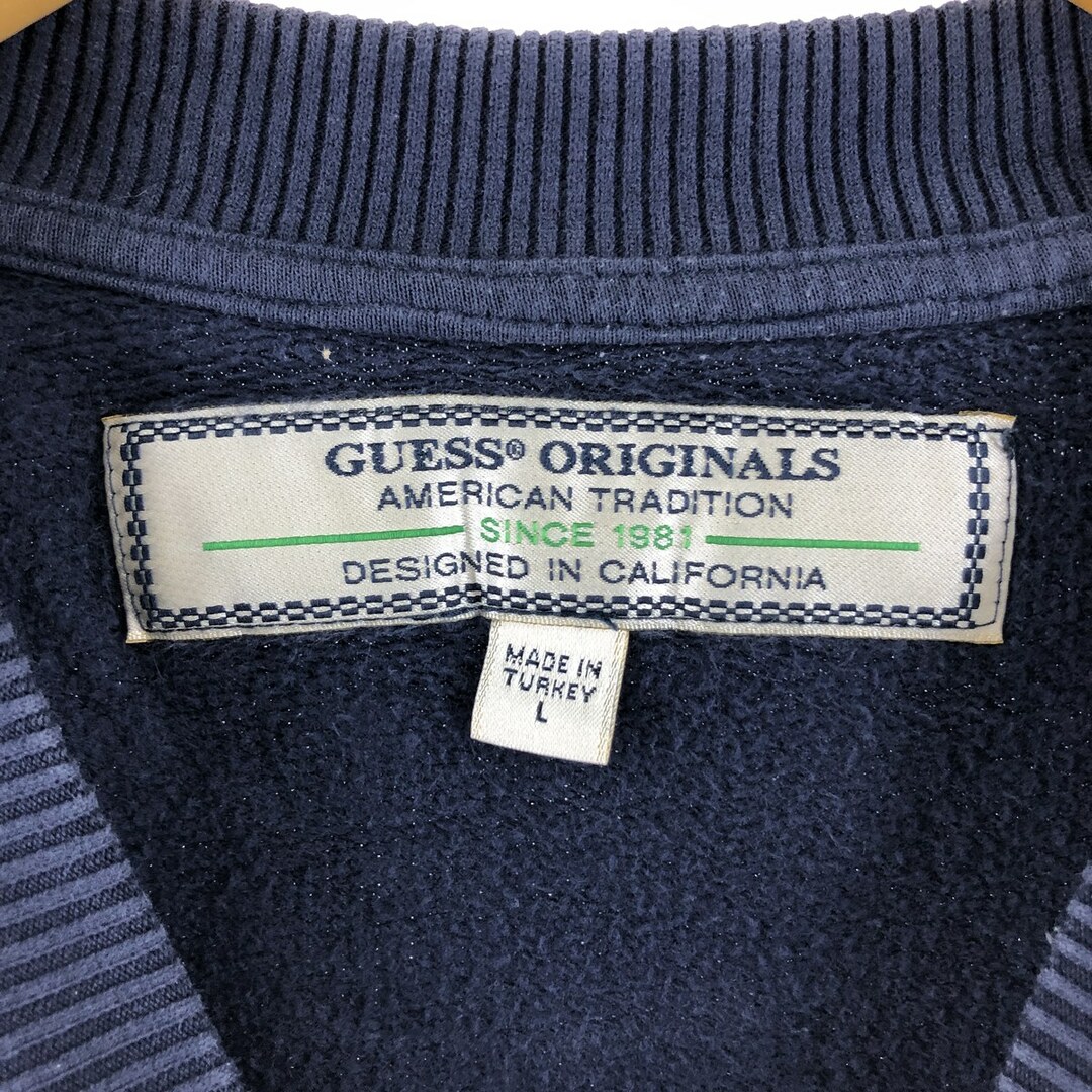 GUESS(ゲス)の古着 90年代 ゲス Guess ORIGINALS スウェットシャツ トレーナー メンズXL ヴィンテージ /eaa376163 メンズのトップス(スウェット)の商品写真