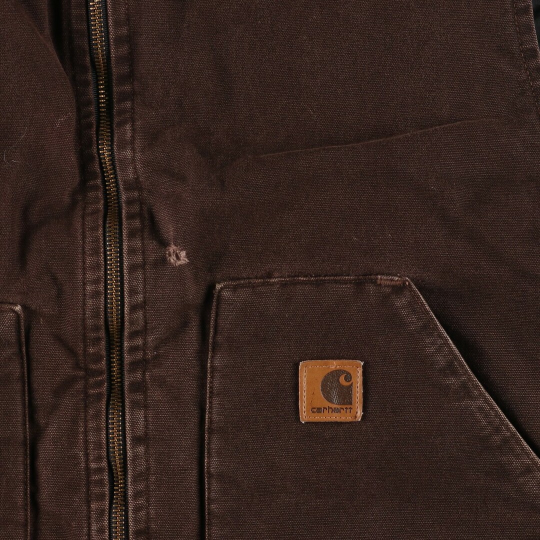 カーハート Carhartt ダック地ベスト USA製 メンズXXL /eaa374921