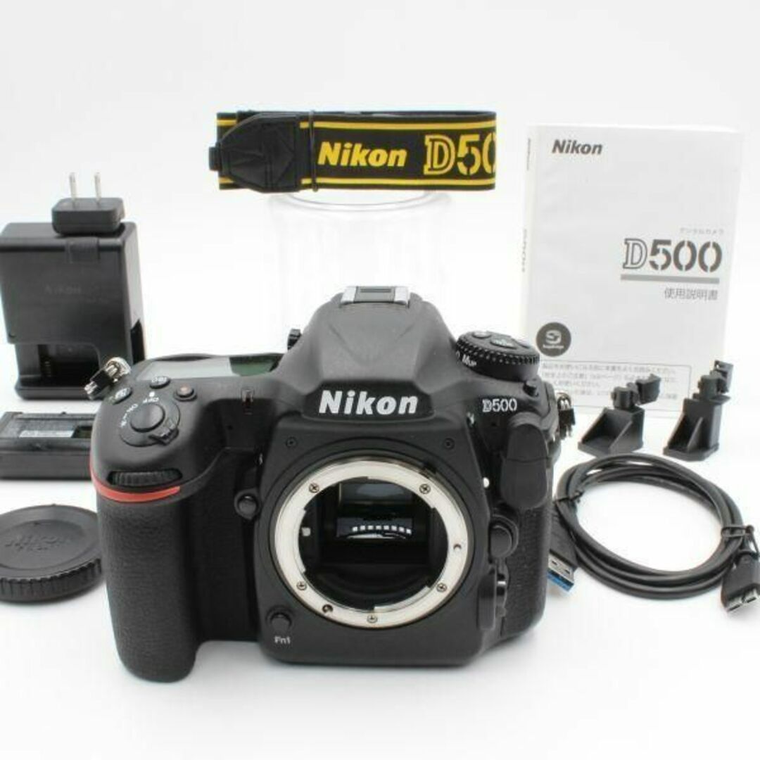 ショット数23795 【美品】 Nikon D500 ボディ ニコン nikon | フリマアプリ ラクマ