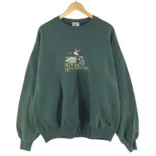 古着 90年代 MARATHON APPAREL スウェットシャツ トレーナー USA製 メンズXXL ヴィンテージ /eaa376160(スウェット)