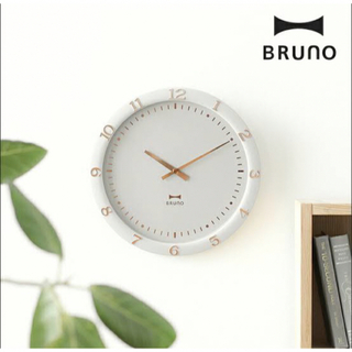 ブルーノ(BRUNO)のBruno ブルーノ 壁掛け時計 シンプル オシャレ(掛時計/柱時計)