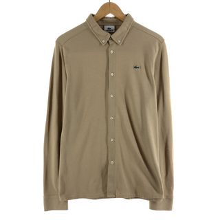 ラコステ(LACOSTE)の古着 ラコステ LACOSTE 長袖 ボタンダウンシャツ 4 メンズM /eaa373262(シャツ)