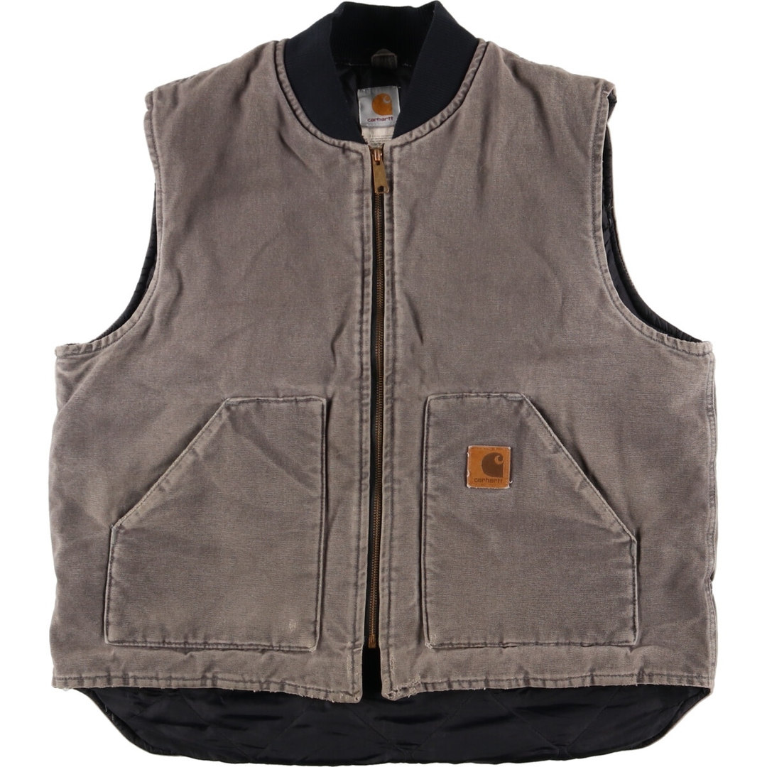 carhartt - 古着 カーハート Carhartt ダック地ベスト メンズXL