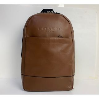 コーチ(COACH)の美品★コーチ メンズ COACH レザー バックパック リュックサック(バッグパック/リュック)