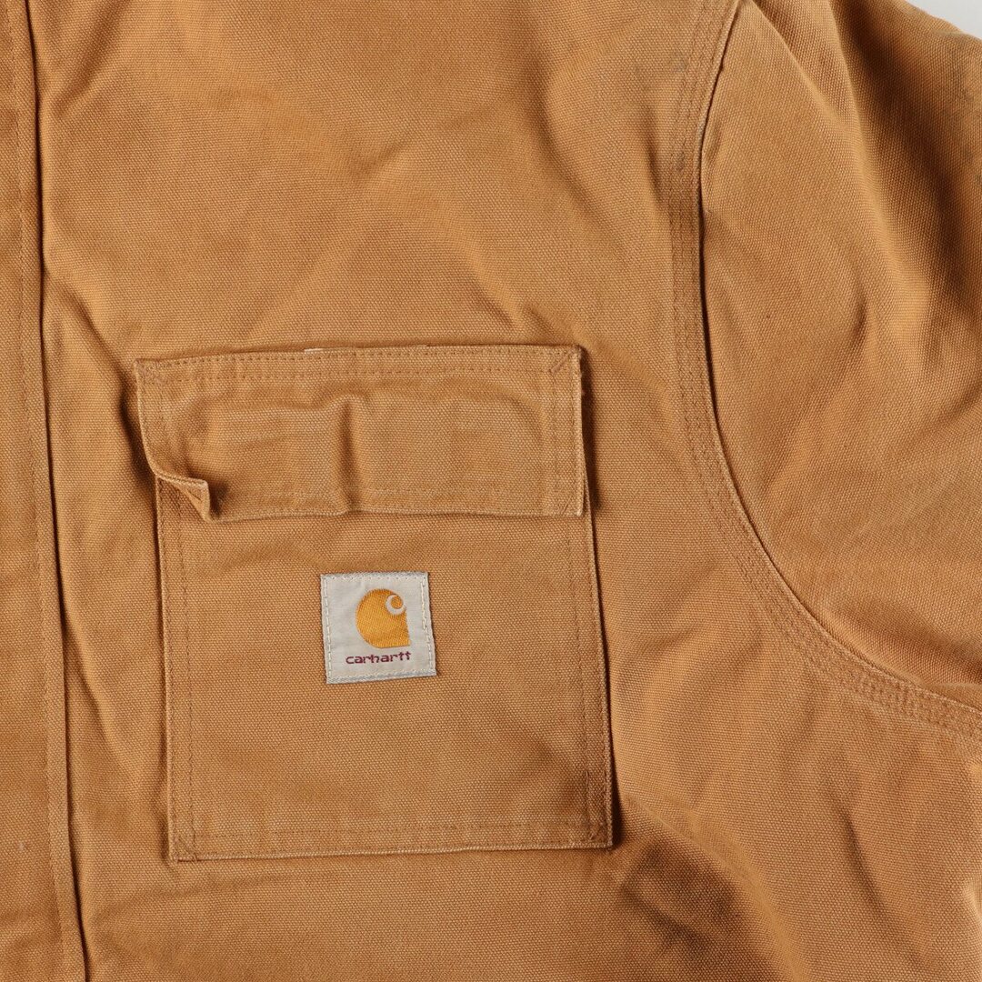 80年代 カーハート Carhartt シベリアンパーカー ダック地ワークジャケット USA製 メンズXXL ヴィンテージ /eaa375795