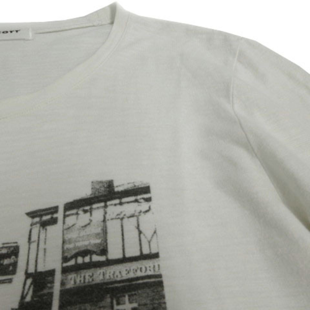 BOYCOTT(ボイコット)のボイコット BOYCOTT Tシャツ 長袖 ロンT フォトプリント オフ白 2 メンズのトップス(Tシャツ/カットソー(七分/長袖))の商品写真