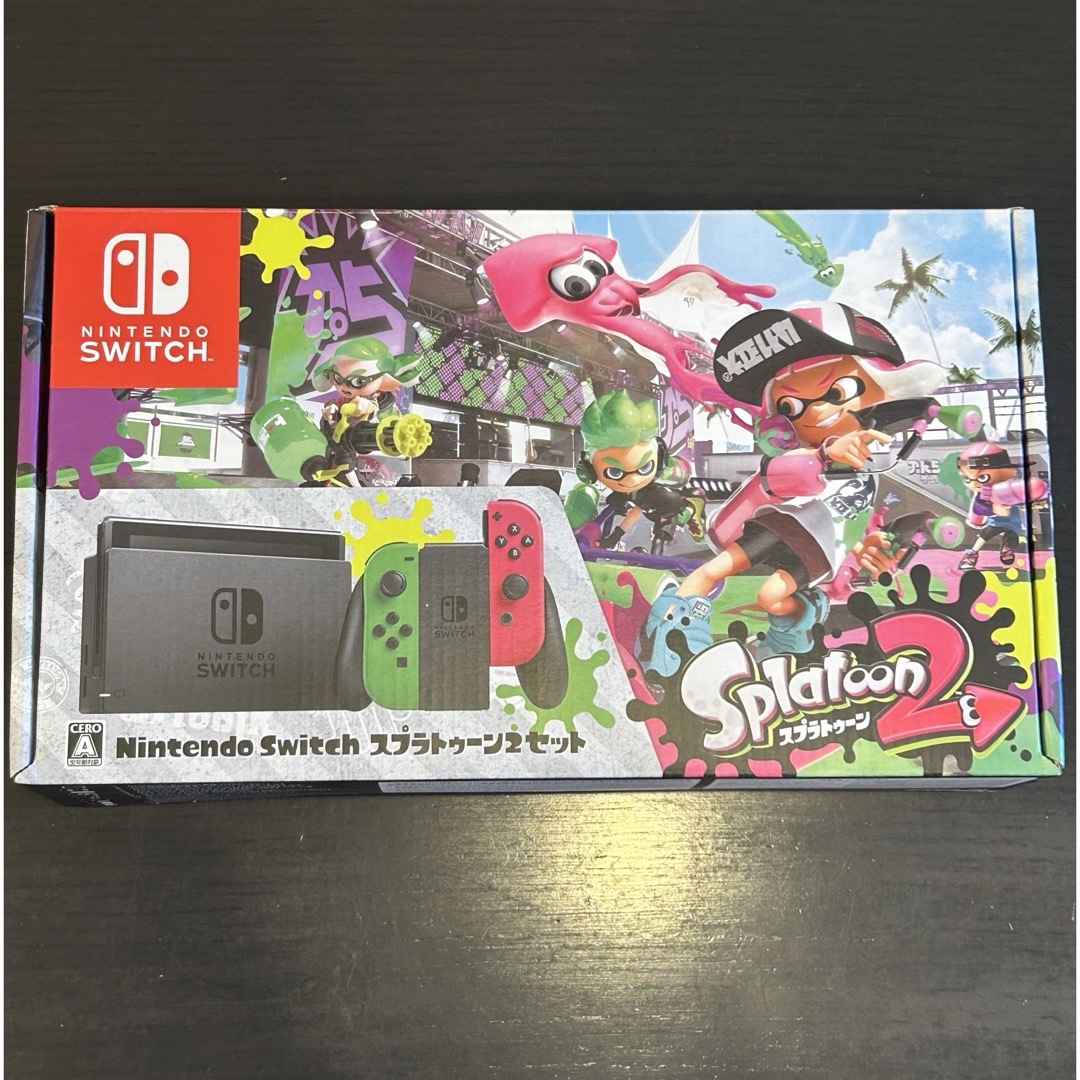 Nintendo Switch(ニンテンドースイッチ)の【限定】ニンテンドースイッチ スプラトゥーン2限定ボックス エンタメ/ホビーのゲームソフト/ゲーム機本体(その他)の商品写真