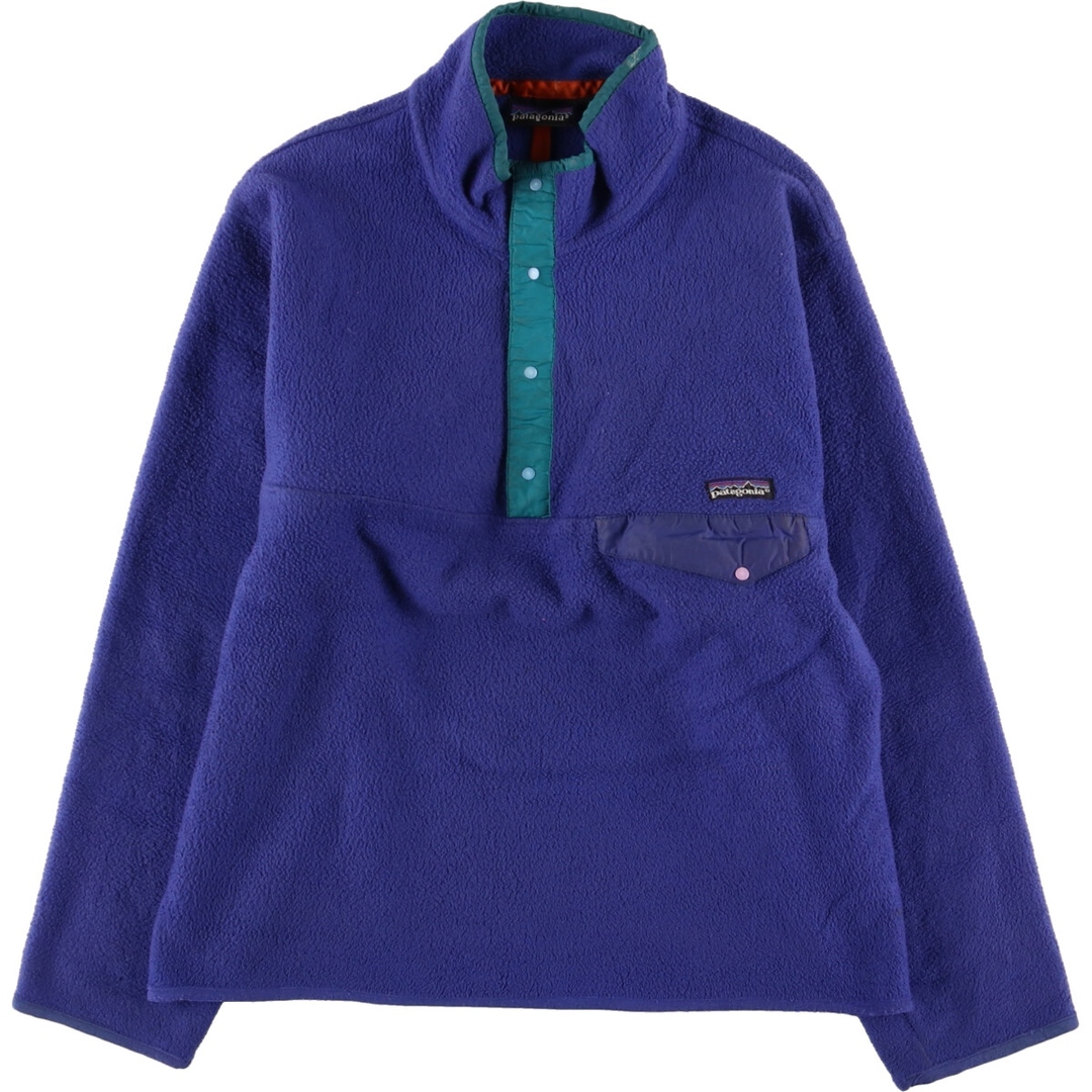 90s Patagonia シンチラスナップT  フリース　プルオーバー L