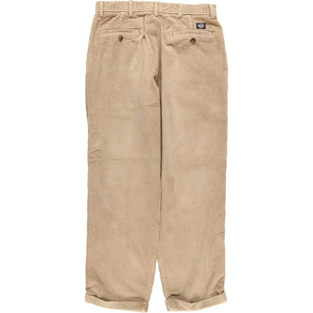 DOCKERS ツータック 太畝 コーデュロイパンツ メンズw30 /eaa374892