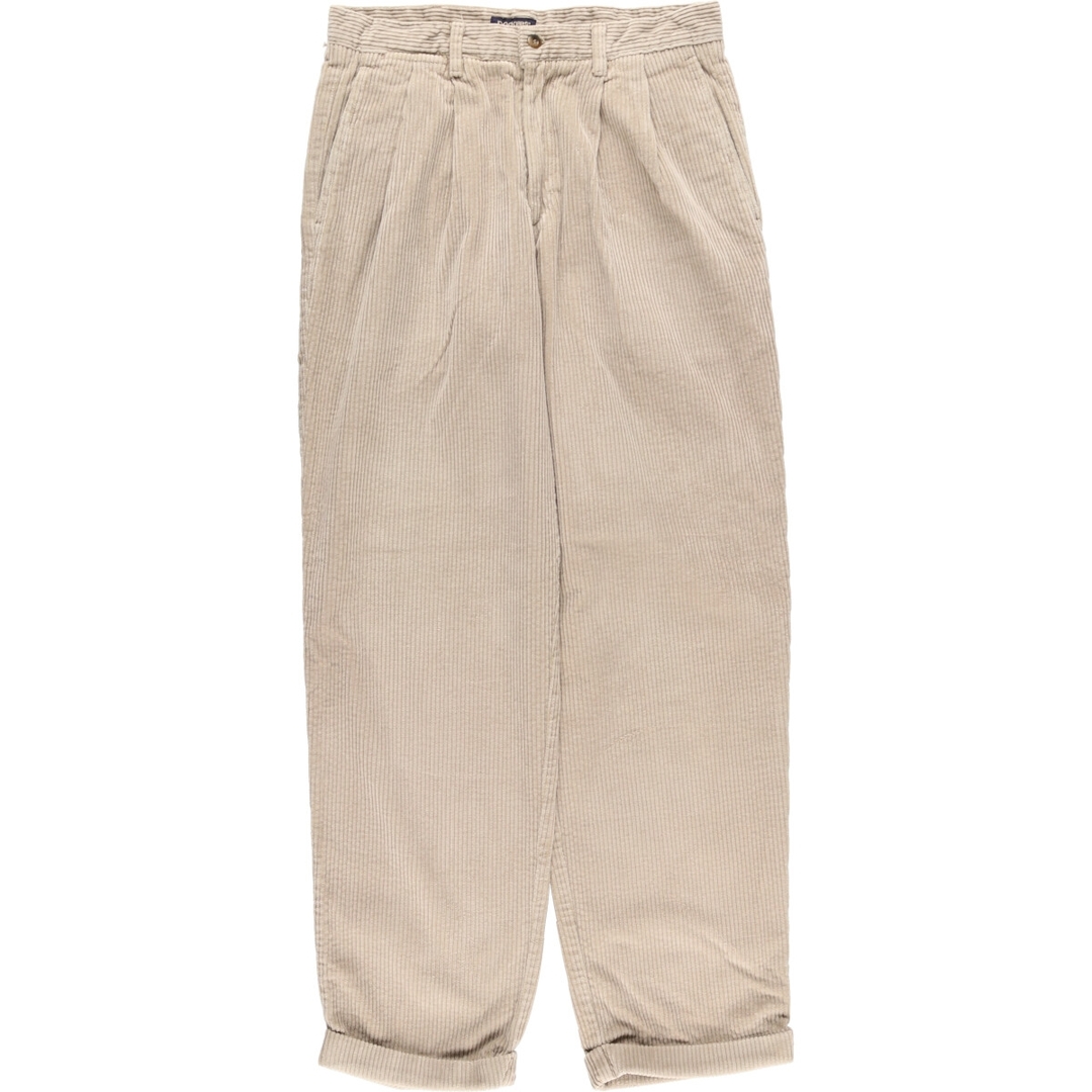 DOCKERS ツータック 太畝 コーデュロイパンツ メンズw30 /eaa374893