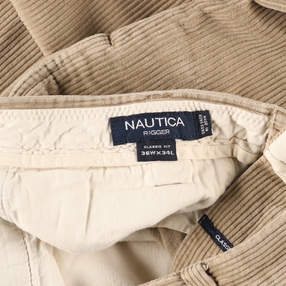 NAUTICA ノーティカ ツータックコーデュロイパンツ コーズ W36L30