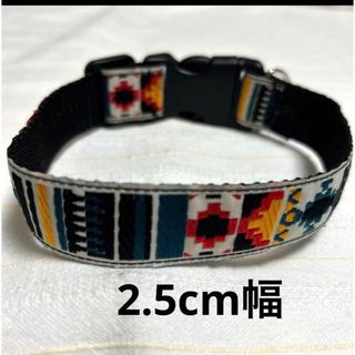 2.5cm幅バックル首輪(リード/首輪)