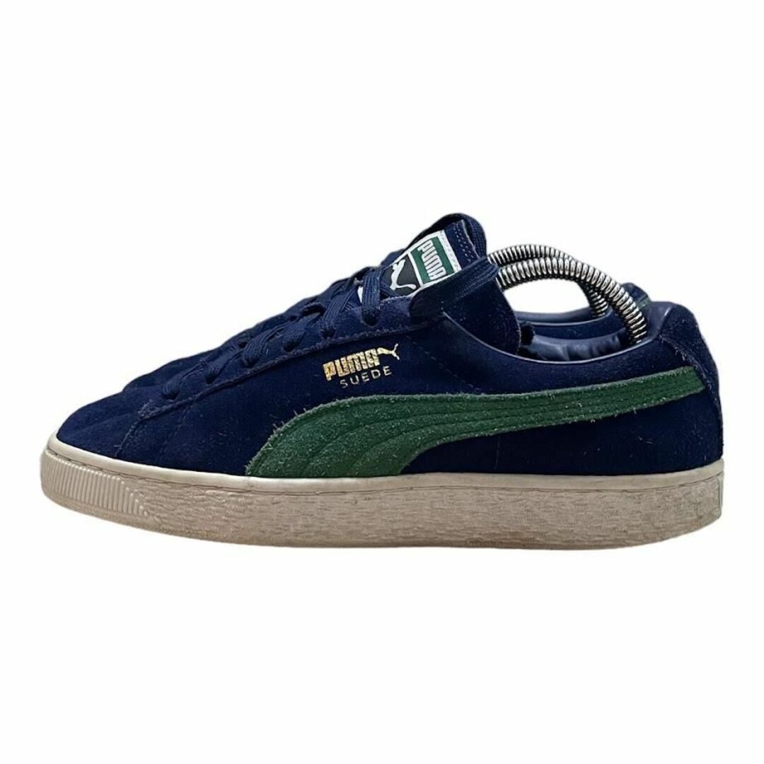 PUMA(プーマ)のPUMA SUEDE ネイビー グリーン スニーカー メンズの靴/シューズ(スニーカー)の商品写真